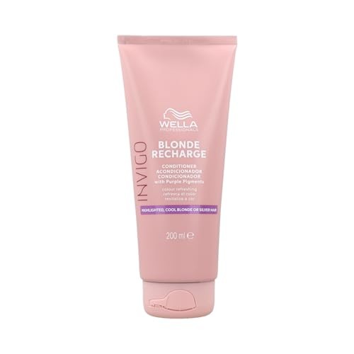 Wella Professionals INVIGO BLONDE RECHARGE conditioner highlighted cool blonde or silver hair 200ml unisex