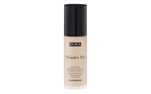 Pupa Wonder Me ParabenFree Waterproof Liquid Foundation 009 Alabaster Neutral 30ml donna