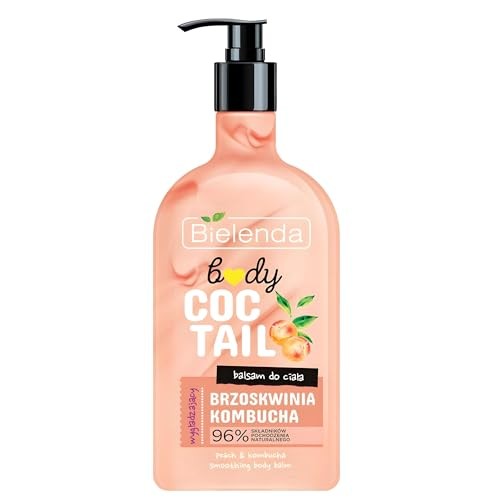 BIELENDA Body Coctail balsamo corpo Pesca Kombucha 400ml