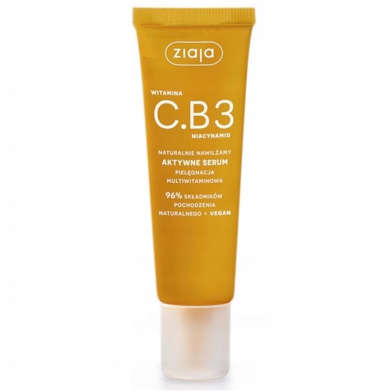 Ziaja Vitamin CB3 Niacinamide Active Face Serum Siero idratante multivitaminico donna 30ml