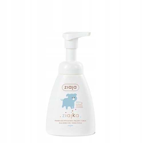 Ziaja Kids Ziajka Wash Foam Schiuma detergente per viso mani e corpo donna 250ml