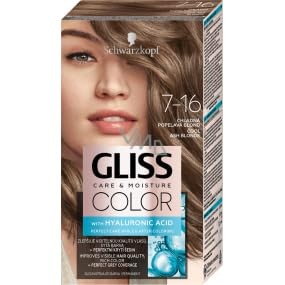 GLISS Color Care Moisture tintura permanente per capelli 716 Biondo Cenere Freddo