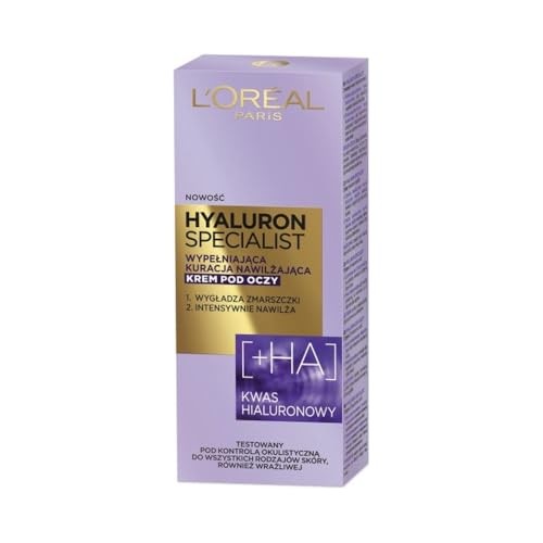 LOREAL Hyaluron Specialist crema contorno occhi riempitiva trattamento idratante 15ml
