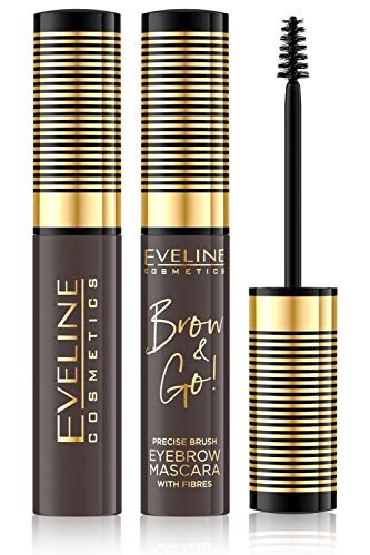 Mascara per sopracciglia Eveline Brow Go 02 dark