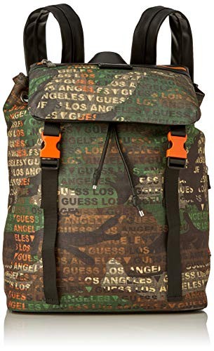 Guess Salameda Backpack Camouflage Laptop Compartiment unisex