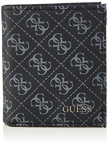 Guess Vezzola Wallet Small Billfold SMVZLALEA22 Black uomo