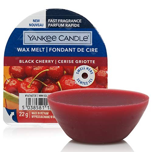 Yankee Candle Black Cherry Wax Melt Cera aromatica per lampade aromatiche 220g