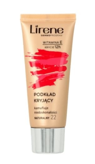 LIRENE Fondotinta coprente imperfezioni con vitamina E 22 Naturale 30ml