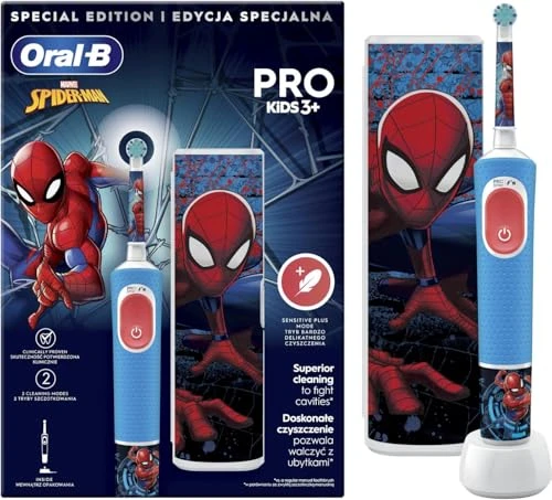 Oral B Vitality Pro Bambini Spiderman donna