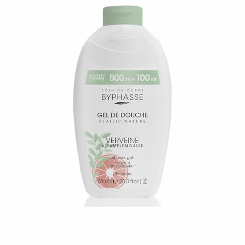 Byphasse VERVEINE and PAPLEMOUSSE shower gel 600ml donna