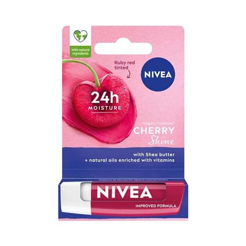 NIVEA 24H MettIn Moisture rossetto curativo Cherry Shine 55 ml