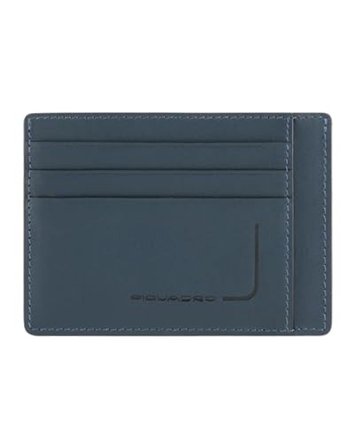 Piquadro Piquadro Leather Card Holder RFID AntiFraud Protection uomo