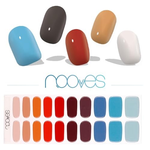 Nooves Lminas De Uas De Gel Premium Glam Melody 20 U unisex