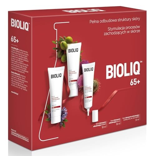 BIOLIQ SET 65 Crema giorno 50ml Crema notte 50ml Crema occhi labbra collo e dcollet 30ml