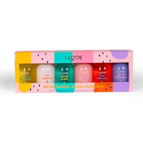 I LOVE SET BFFs Bath Shower Selection gel doccia e bagno 6x100ml