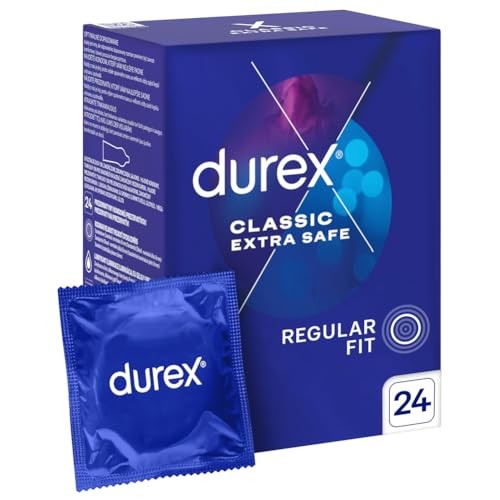 DUREX Preservativi rinforzati extra sicuri pi spessi 24 pz