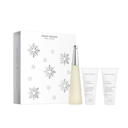 Xmas 2023 Set Issey Miyake LEau dIssey Eau De Toilette 50ml LEau dIssey Moisturizing Body Lotion 50ml LEau dIssey Hyd