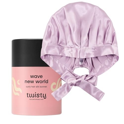 TWISTY Wave New World cuffia in seta per capelli ricci Multi