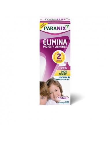 Paranix ELIMINATES LICE AND NITS SPRAY LOT 2 unit unisex