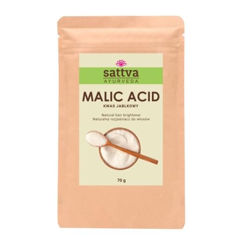 SATTVA Malic Acid schiarente per capelli allacido malico 70g