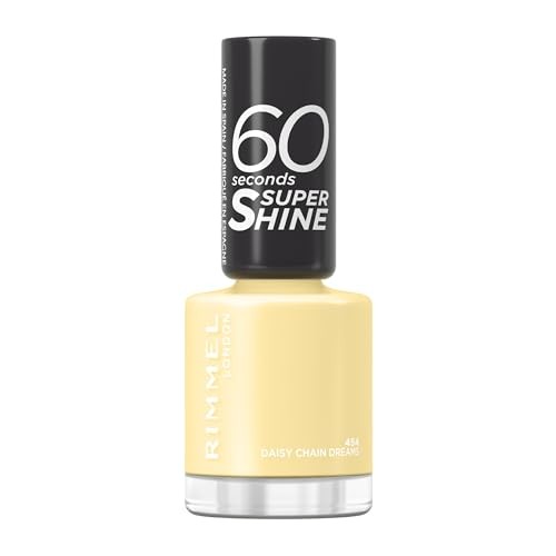 Rimmel 60 Seconds Super Shine Smalto per Unghie 8 ml 454 Daisy Chain Dreams donna