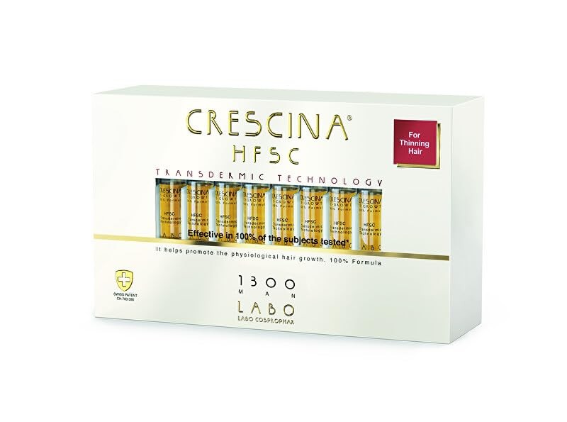 Crescina Transdermic grado 1300 20x3 5 ml uomo 3 5ml