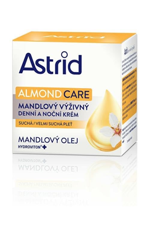 Astrid Nutri Skin Almond crema nutriente giorno e notte per pelli secche e molto secche 50ml Donna