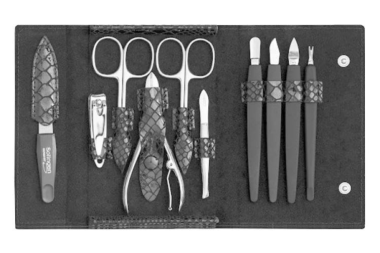 DuKaS PL 252CNH Set manicure per famiglie 10 pezzi Donna