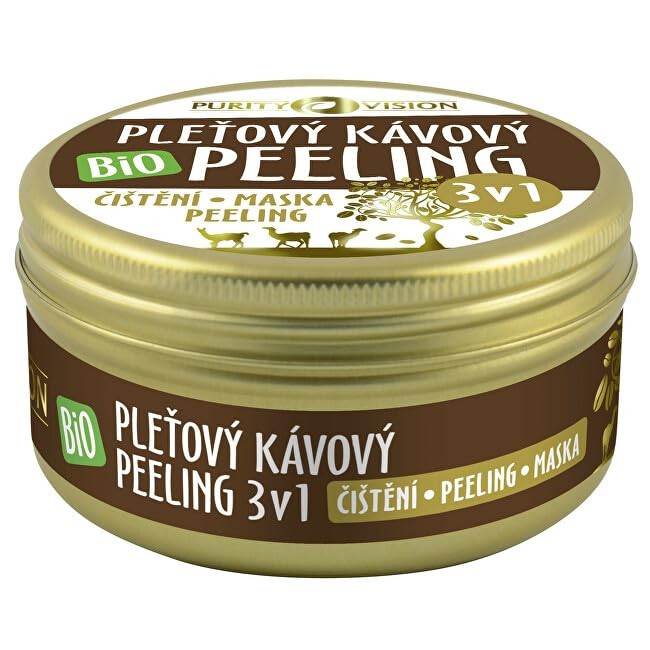 Purity Vision Peeling della pelle al caff bio 3 in 1 70ml Donna