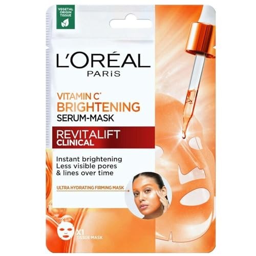 LOral Revitalift Clinical Vitamin C Brightening SerumMask donna 26 0g
