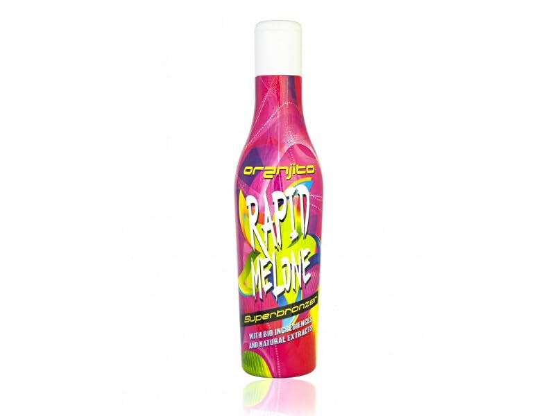 Oranjito Rapid Melone Superbronzer Lozione abbronzante per il solarium 200ml Donna
