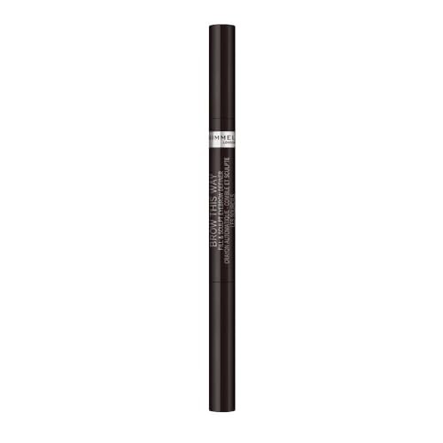 Rimmel London Brow This Way Lpiz De Cejas 04Soft Black 025g unisex