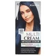 JOANNA Multi Cream Metallic Color Tintura per capelli effetto 5D 425 Blu Navy Nero