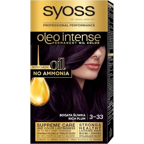 Syoss Oleo Intense Permanent Oil Color Hair Color Donna 50ml