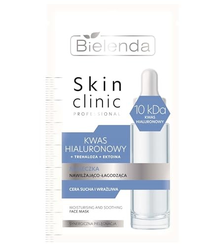 BIELENDA Skin Clinic Professional Maschera idratante e lenitiva allacido ialuronico 8g