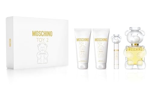Moschino Toy 2 Eau De Parfum Spray 100ml Set 4 Parti donna