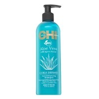 CHI Aloe Vera Curls Defined Curl Enhancing Shampoo 340ml