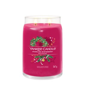 Yankee Candle Sparkling Winterberry Signature Candle jiskrn zimn bobule Vonn svka unisex 567 0g