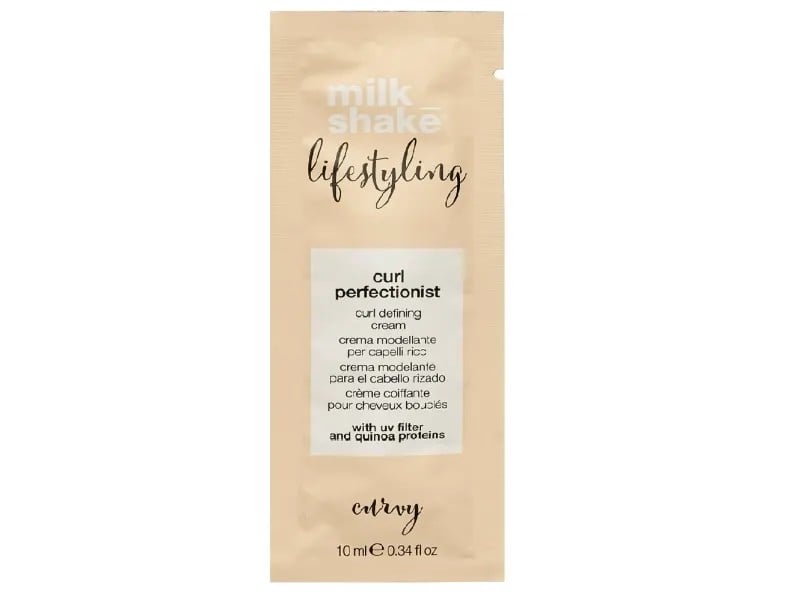 Milk Shake Lifestyling Curl Perfectionist Organic Fruit Extracts Hair Styling Cream 10ml donna