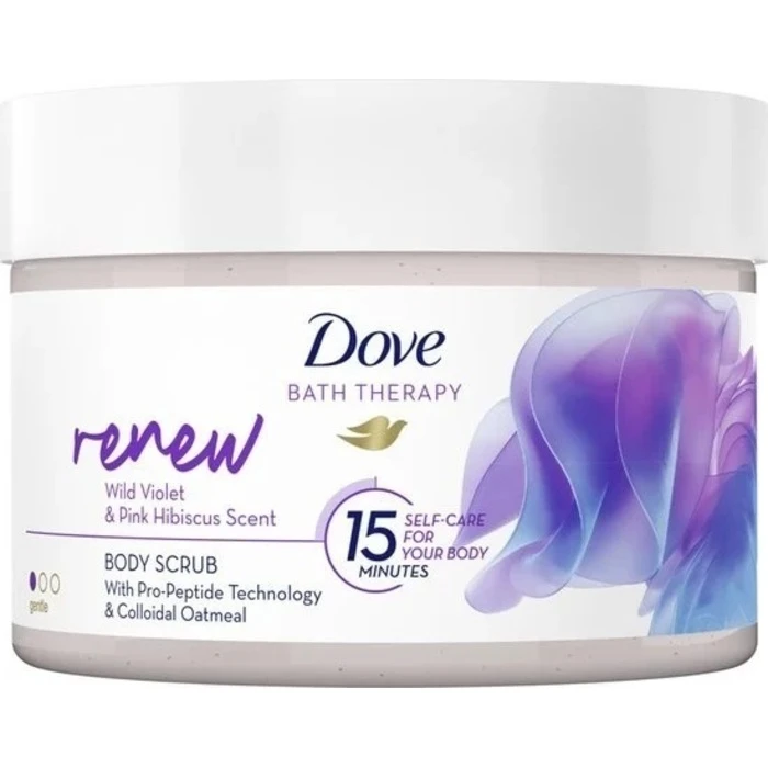 Dove Bath Therapy Renew Body Scrub Tlov peeling donna 295ml
