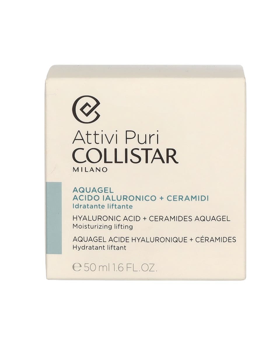 Collistar Pure Actives Hyaluronic Acid Ceramides Aquagel Facialgel Donna 50ml