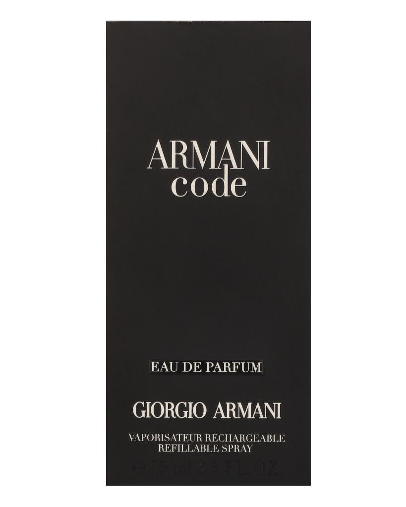 Armani Code Pour Homme eau de parfum Spray Refill 75ml