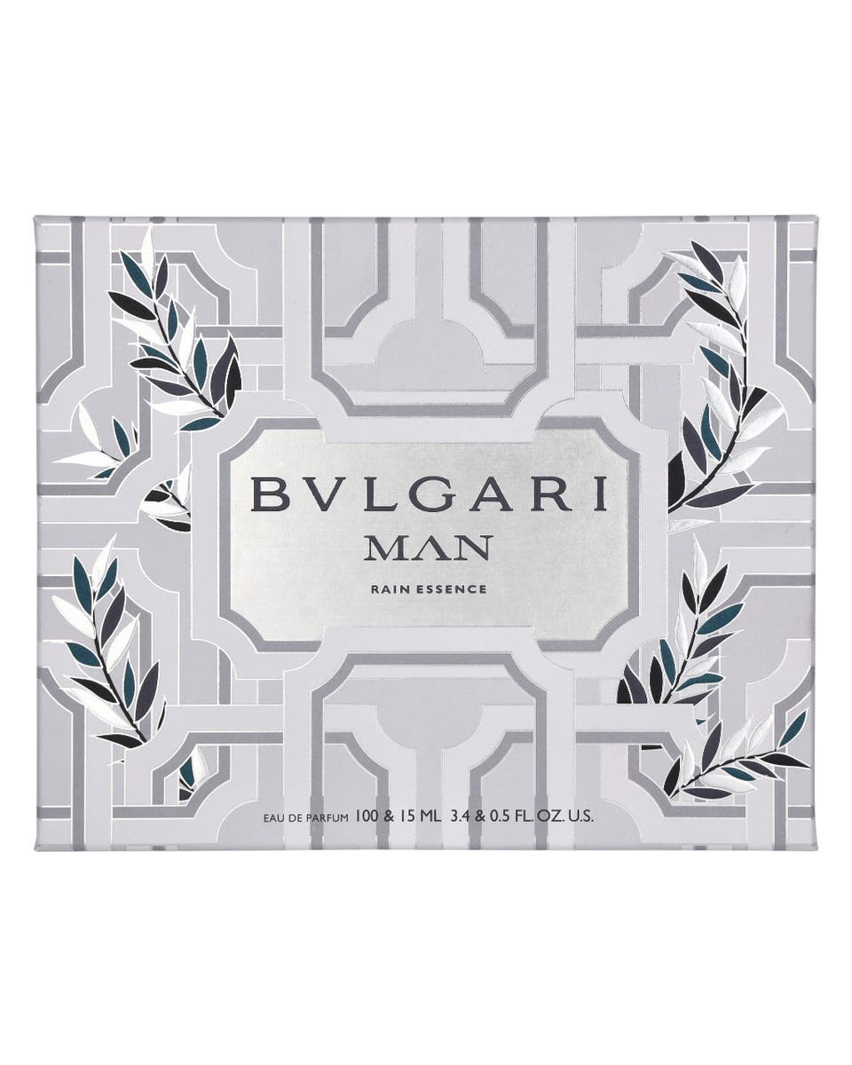 Bvlgari Man Rain Essence Giftset 115ml eau de parfum Spray 100ml-eau de parfum Spray 15ml
