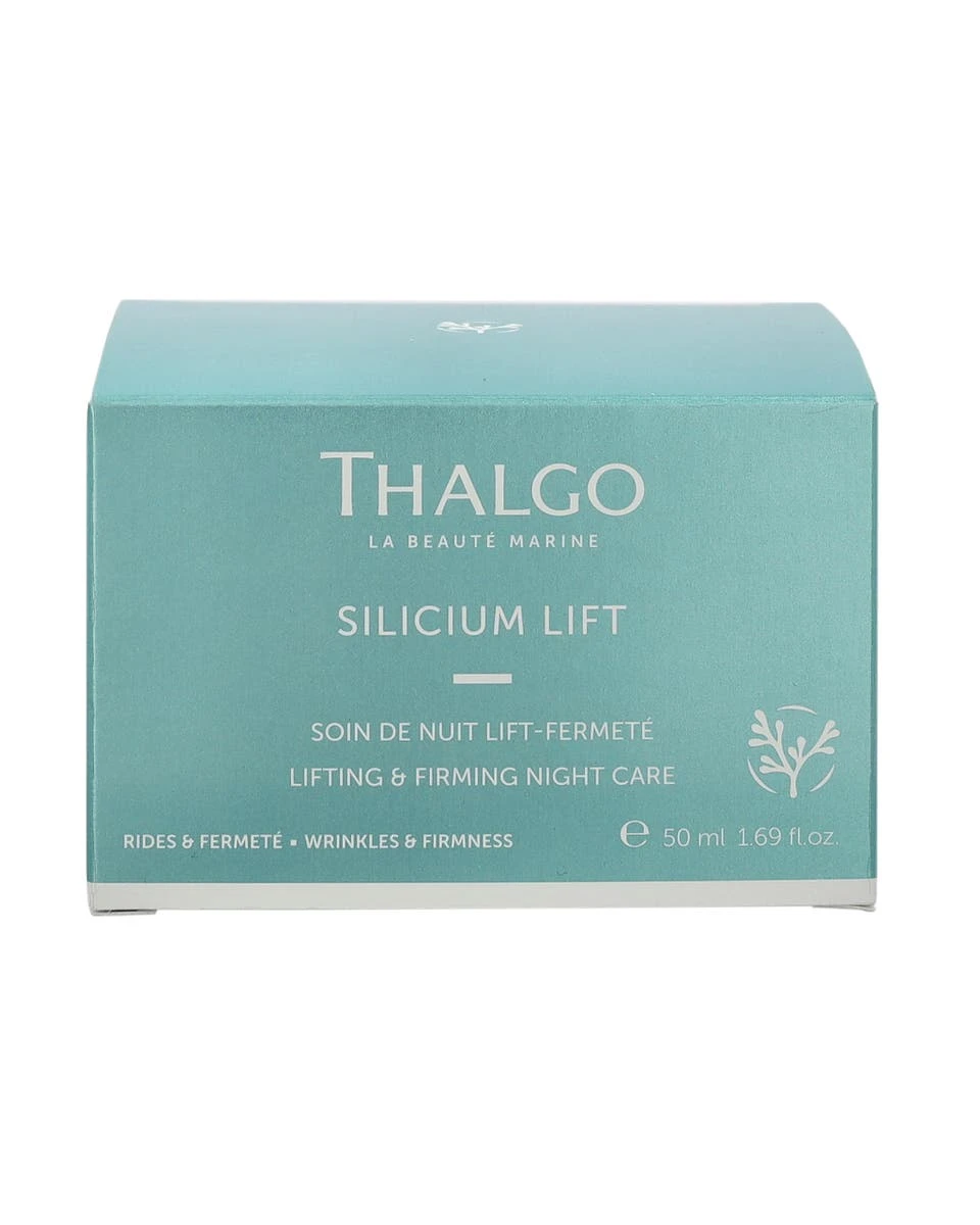 THALGO SILICIUM LIFT LIFTING FIRMING CREMA DE NOCHE RECARGABLE 50ML Donna