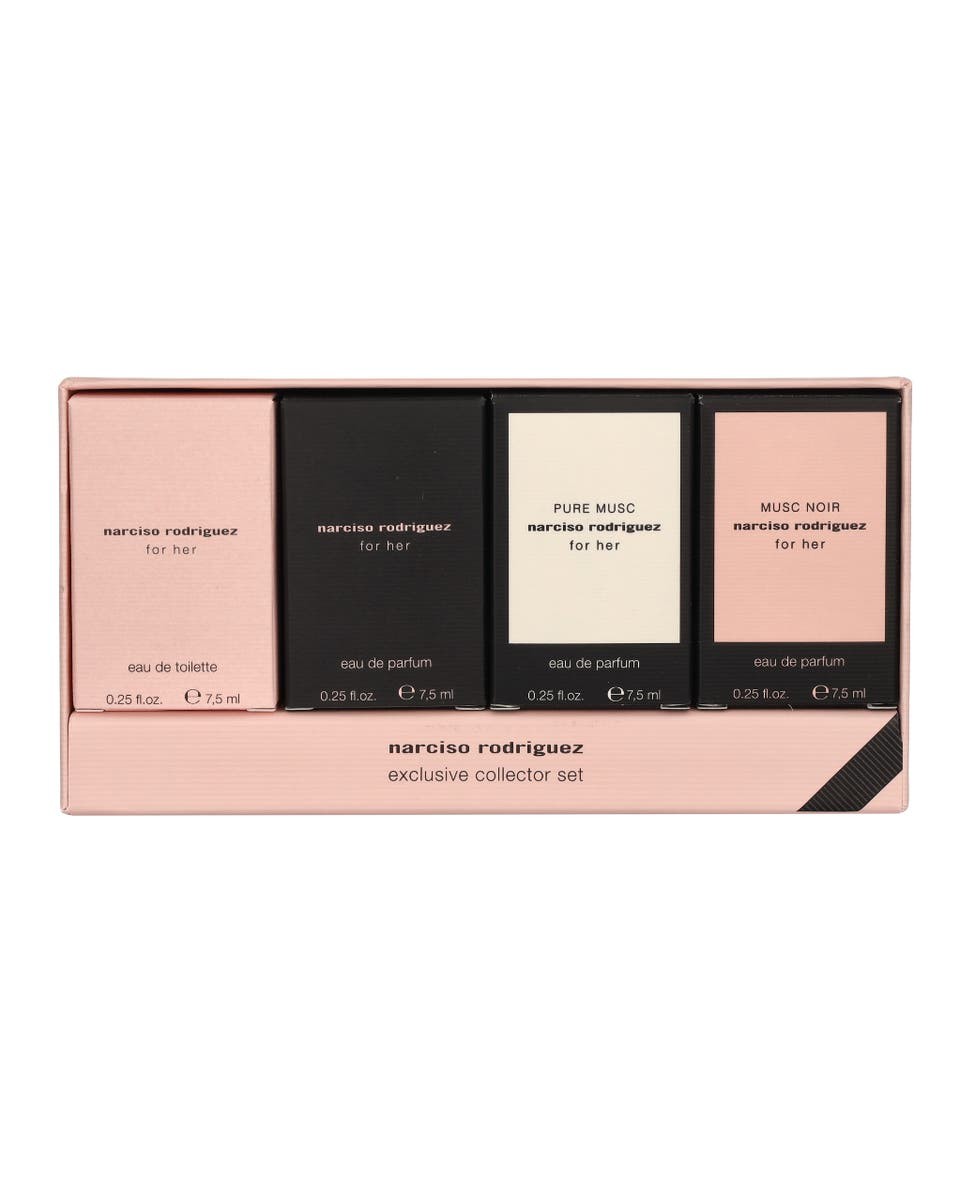 Narciso Rodriguez Collection Set For Her 30ml eau de toilette Spray 7,5ml-eau de parfum Spray 7,5ml-Pm 7,5ml-Mn 7,5ml