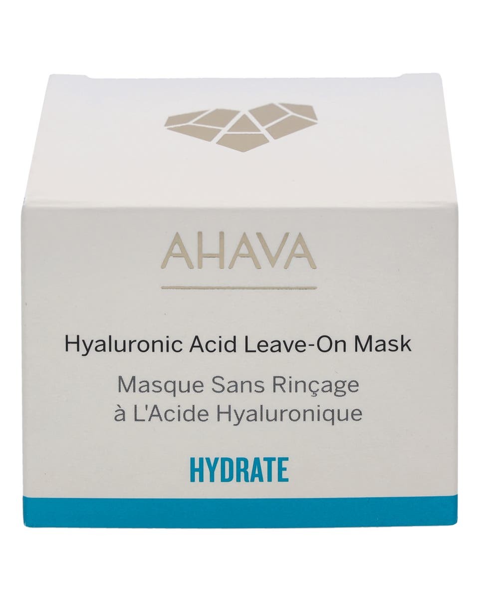 Ahava Acido ialuronico Leave On Mask Maschera per la pelle 50ml Donna