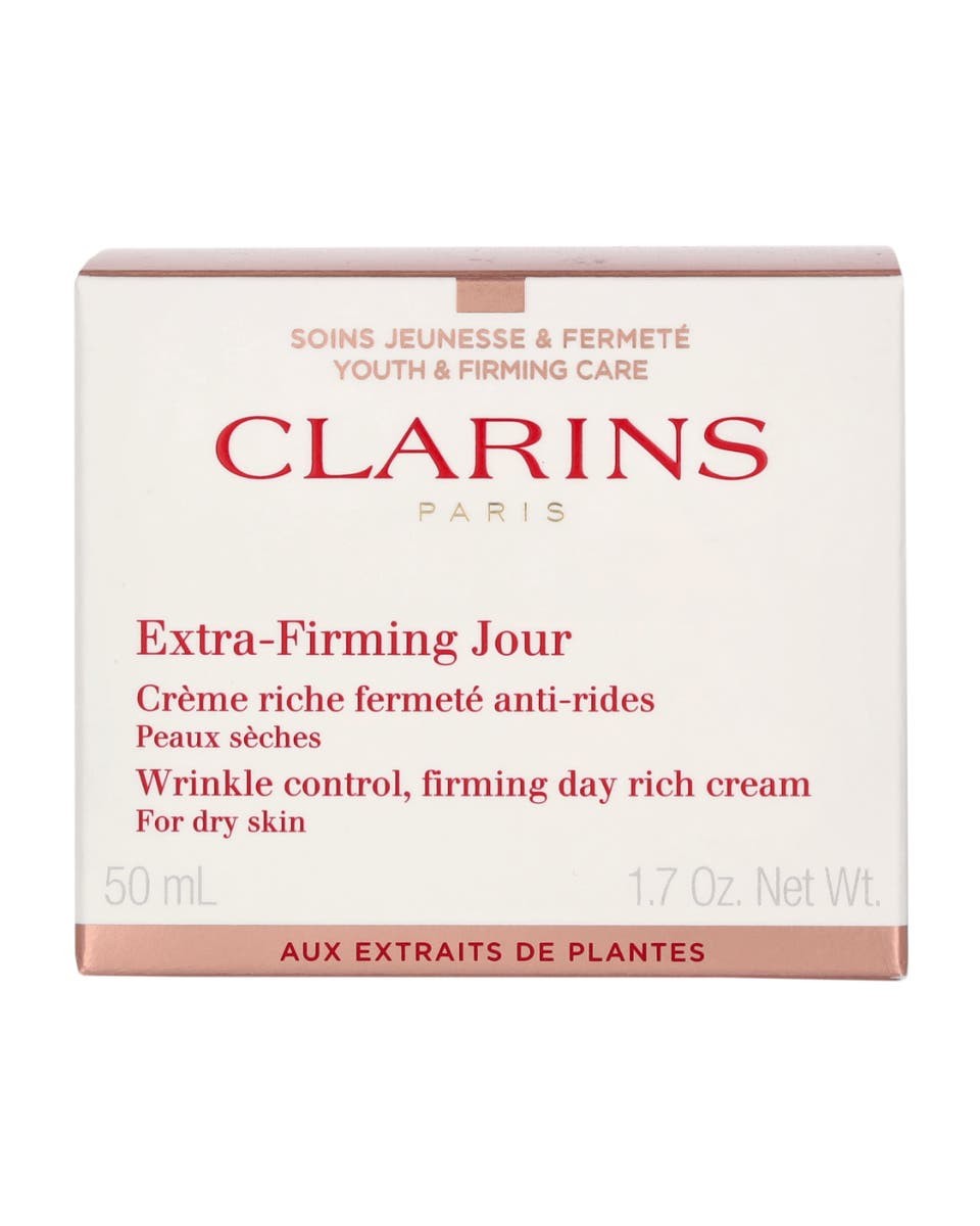 Clarins EXTRAFIRMING crema firmeza antiarrugas da pieles secas 50 ml Donna