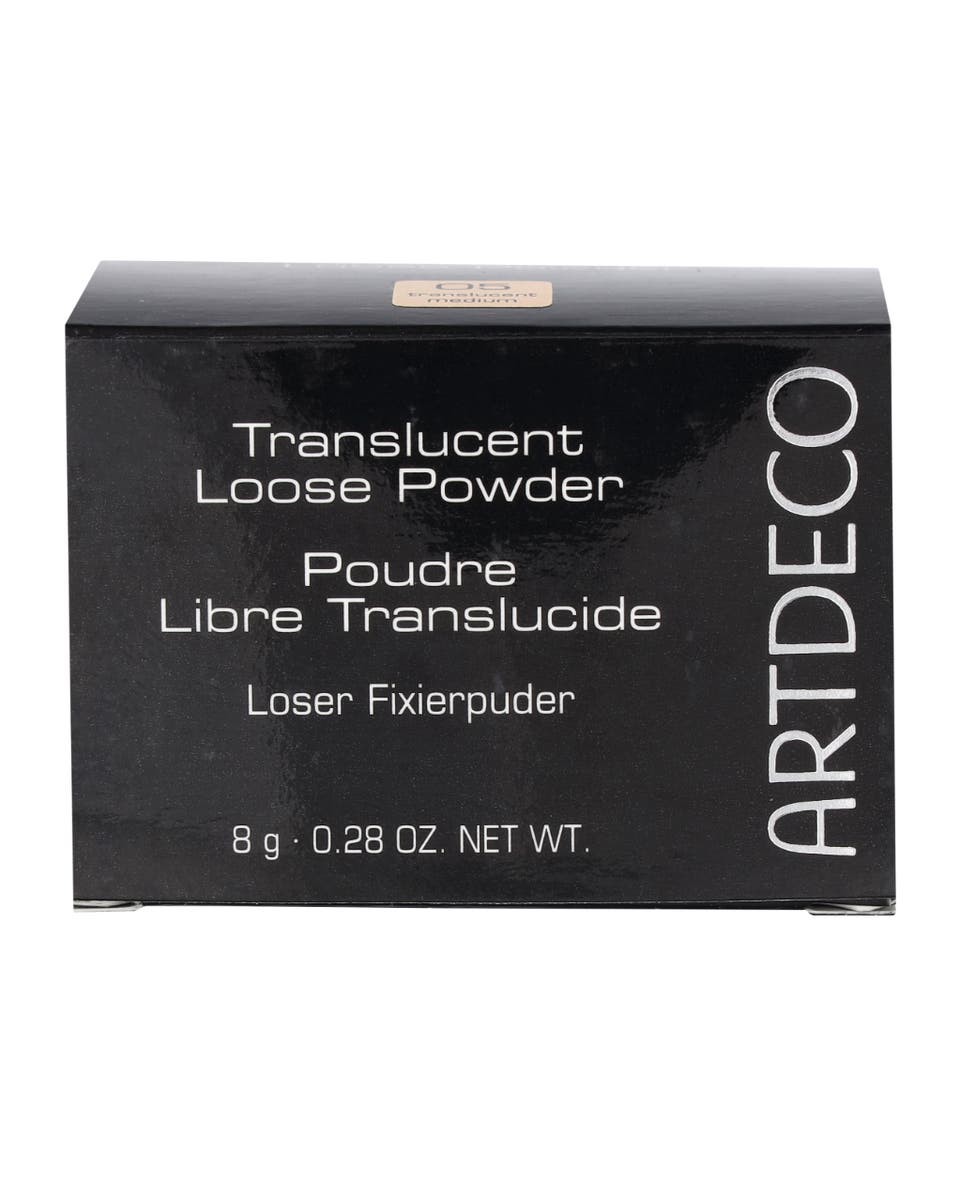 Artdeco Translucent Loose Powder Transparentn sypk pudr 8 g 05 Translucent Medium donna
