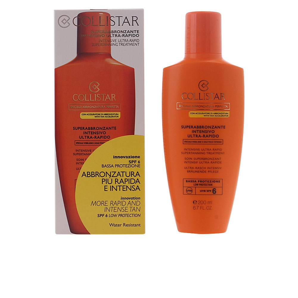 Collistar SUPERBRONCEADOR intensivo ultrarrpido SPF6 200ml unisex 200ml