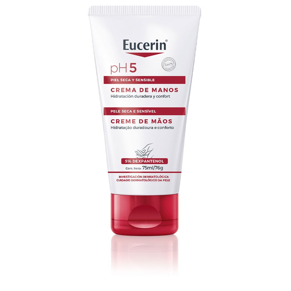 Eucerin Handcreme Crema Mani Rigenerante per pelli sensibili pH5 75ml Donna